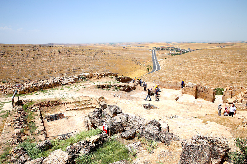 A secret ritual area was discovered in the temple of Mithras in Zerzevan Castle