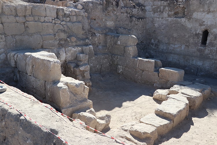 Remains of a 1,600-year-old Roman military structure discovered in Hasankeyf excavations