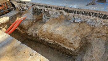 Part of one of Britain's most important Roman roads unearthed under London's Old Kent Road