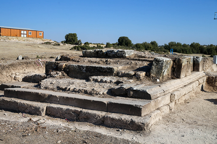 The 'monumental tomb' from the 2,000-year-old Roman period in Blaundos has been unearthed