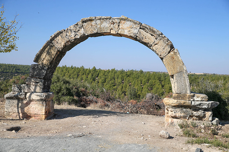 The 'monumental tomb' from the 2,000-year-old Roman period in Blaundos has been unearthed