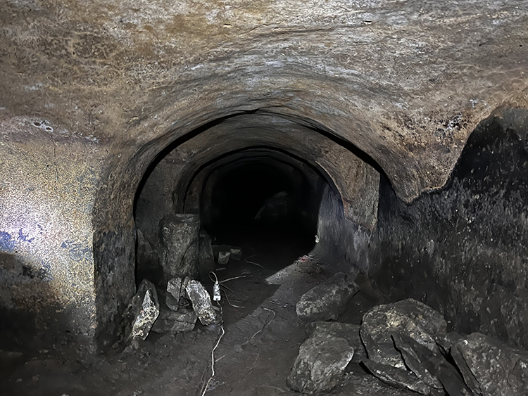 The underground structures of Hagia Sophia, which have been neglected, are being cleaned and opened for visitation