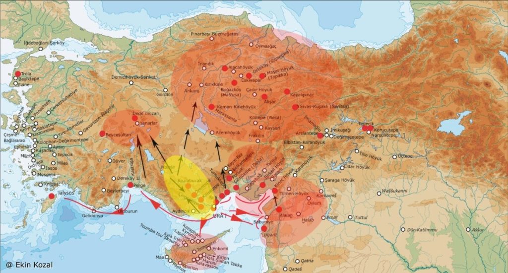 Bronze Age Anatolian trade routes
