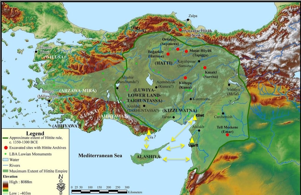 Bronze Age Cyprus Anatolian trade network