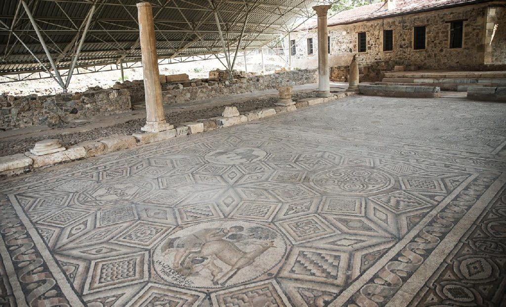 Kelenderis Roman mosaic