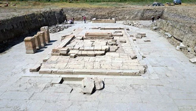 Temple of Zeus in the Ancient City of Magnesia