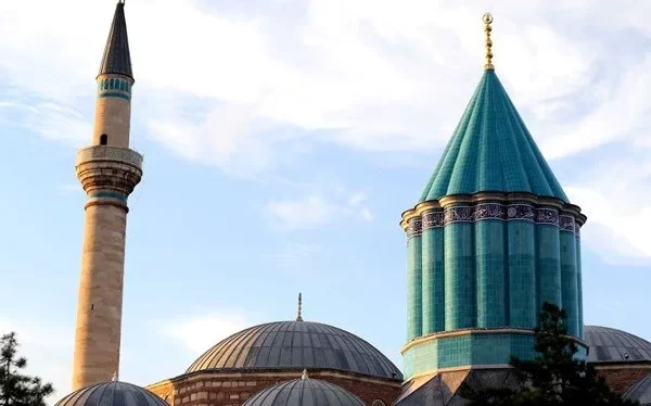 The 'Green Dome' of the Mevlana Museum, known as Kubbe-i Hadra, was reopened to visitors.