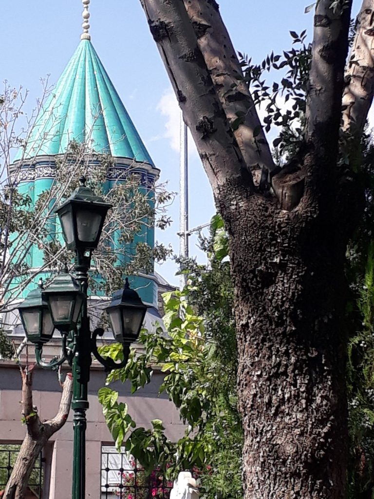 The "Green Dome," known as the Kubbe-i Hadra, of Konya iconic Mevlana Museum has been reopened for visitors