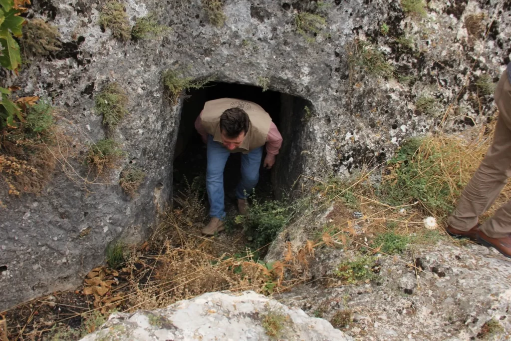 The Romans built an irrigation tunnel 1,700 years ago by digging through the mountain