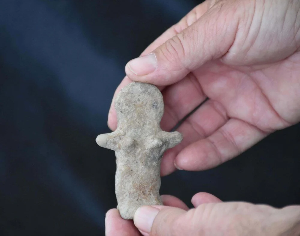 The 5000-year-old goddess figurine was found at Yassıtepe mound