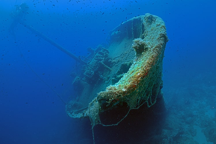 The archaeological underwater excavations in Bodrum, which also include a 1400-year-old Byzantine shipwreck, have been documented