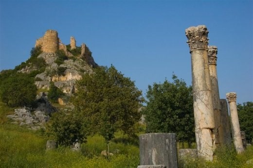 Kastabala Ancient City, the "Ephesus" of Çukurova, whose name is determined by an Aramaic inscription