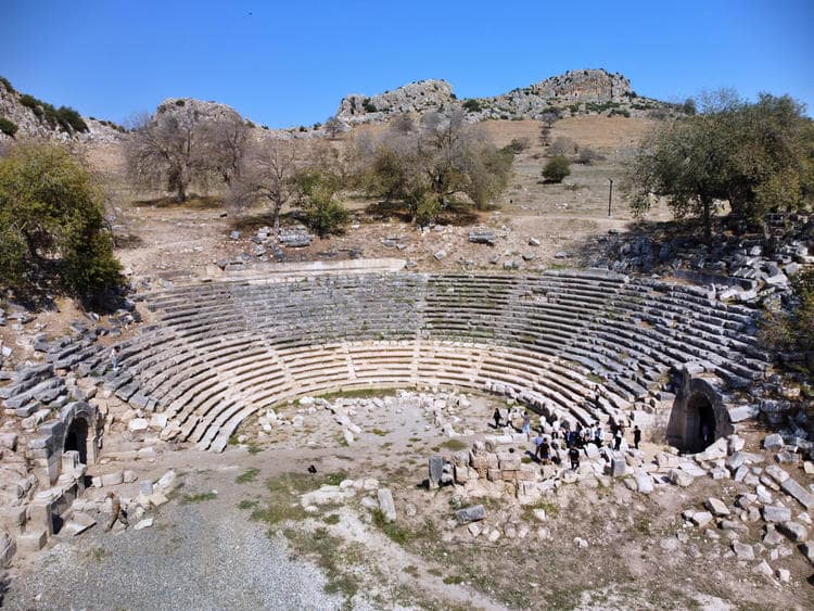 Kastabala Ancient City, the "Ephesus" of Çukurova, whose name is determined by an Aramaic inscription