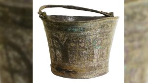 The story of the 1500-year-old baptismal bucket found by a villager named Temo in Zerzevan Castle