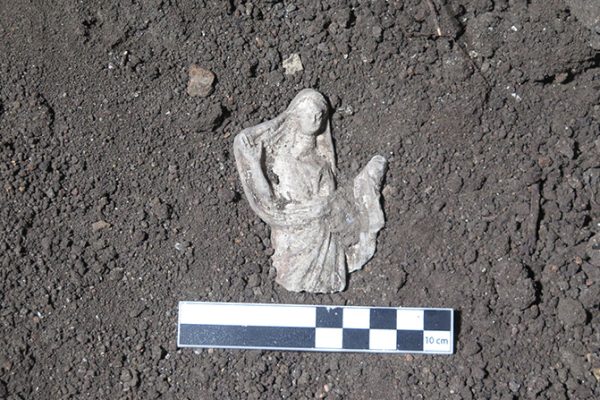 Demeter figurines were found in the ancient city of Aigai, the land of goats
