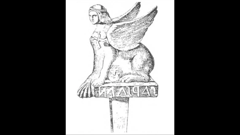‘Mysterious’ inscription on the bronze Dacia sphinx deciphered.