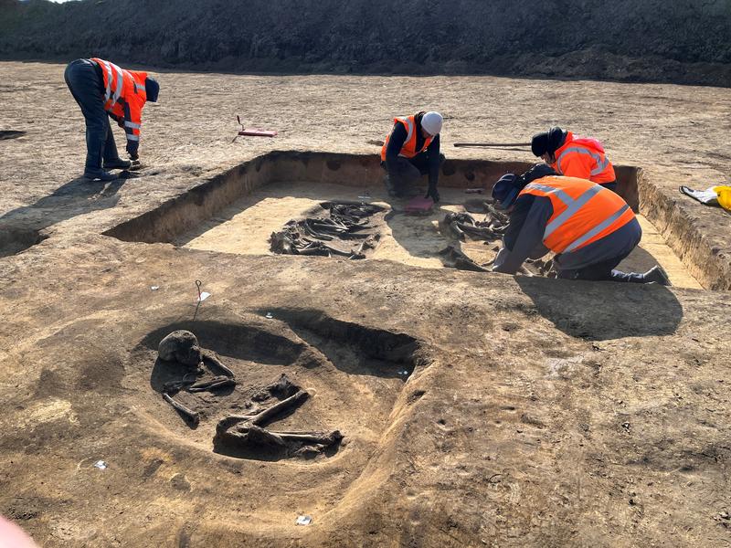LDA Archaeologists discover two monumental mounds with wooden burial chambers dating back around 6,000 years
