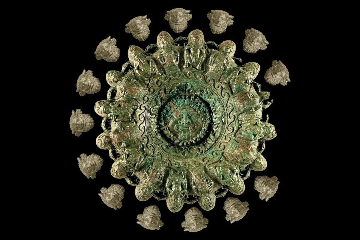 2,500-year-old bronze lamp discovered in Italy linked to the cult of Dionysus
