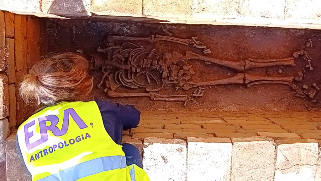 Three Roman tombs discovered in Ossónoba, Portugal, where the Visigoths ruled