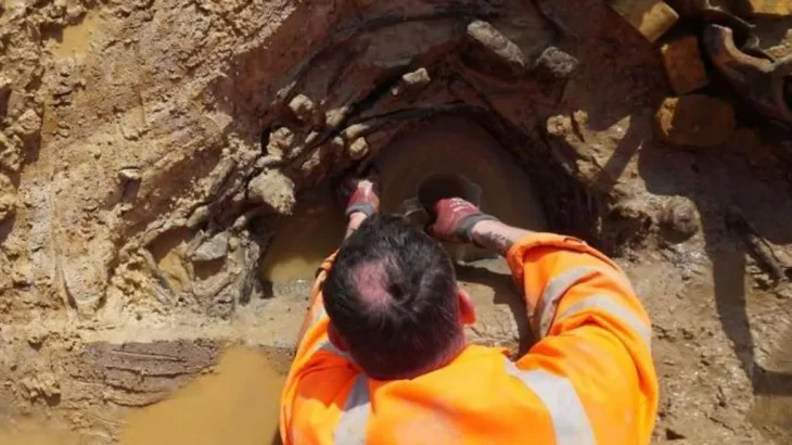 A well-preserved Bronze Age wooden well unearthed in England
