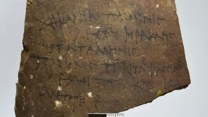 Polish archaeologists find papyri containing letters from Roman centurions in Berenike