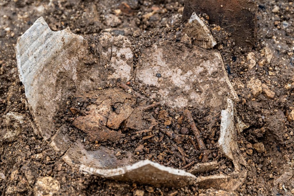 A necropolis dedicated to stillborn and very young children unearthed in France