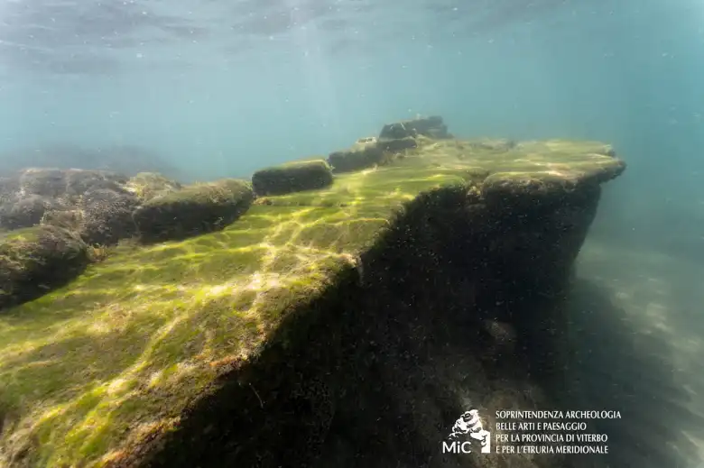 Archaeologists discover submerged Roman structure on Italy's west coast
