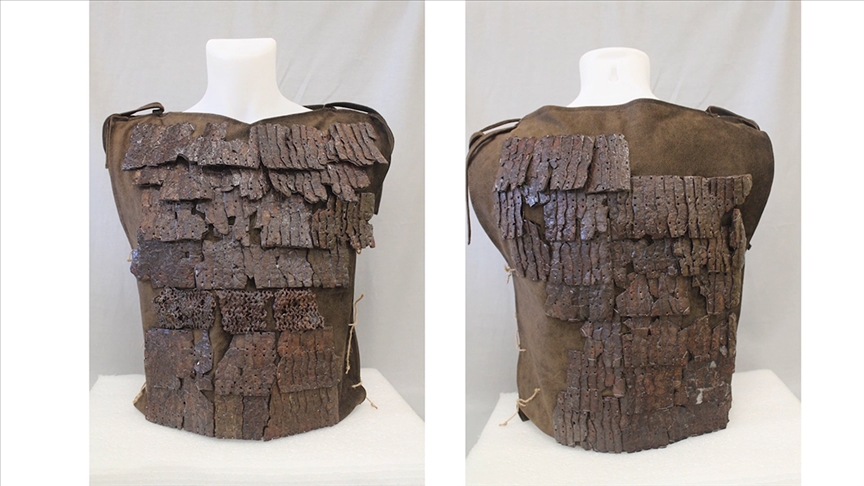 Restoration of the only known Roman Lorica Squamata model armor in the world completed