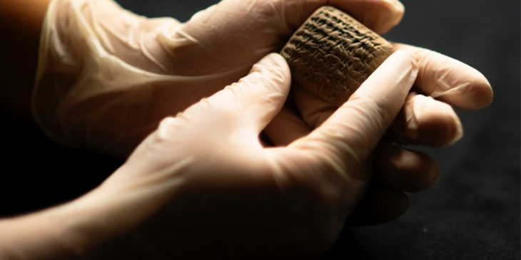 3500-year-old Akkadian clay tablet discovered at Aççana mound