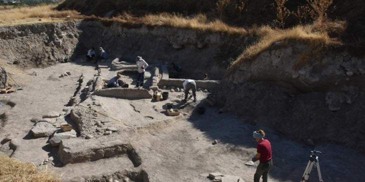 6,400-year-old oven unearthed at Arslantepe Höyük.