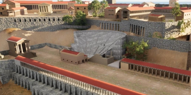 University students digitally reconstructed the ancient city of Pergamon