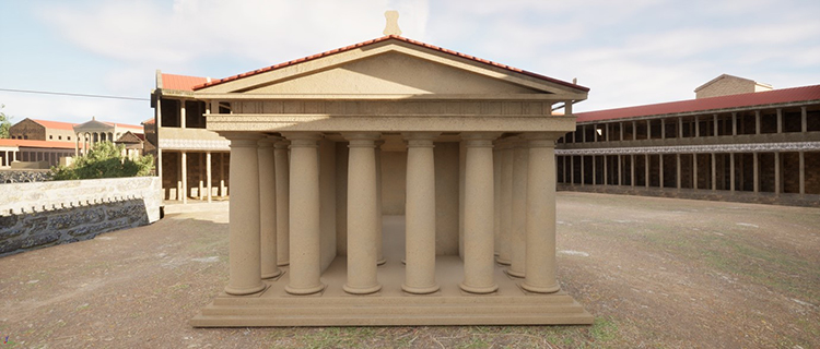 University students digitally reconstructed the ancient city of Pergamon