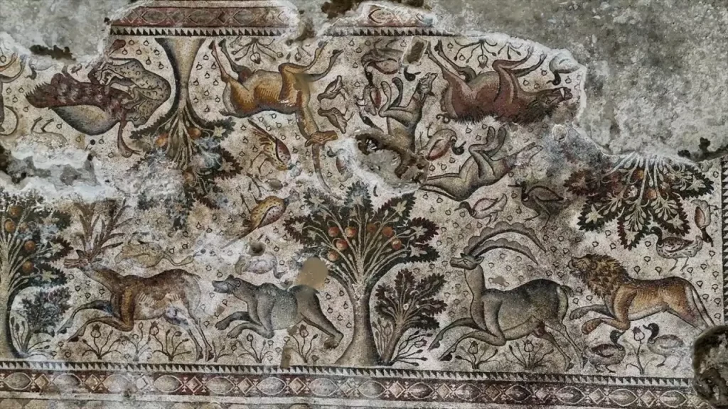 Roman mosaic_Elazığ