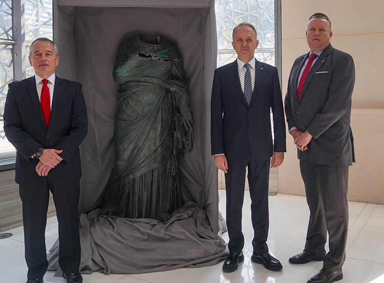 Return of 18 historical artifacts seized in the US to Türkiye held in New York