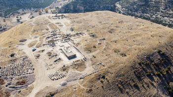 The 'monumental tomb' from the 2,000-year-old Roman period in Blaundos has been unearthed