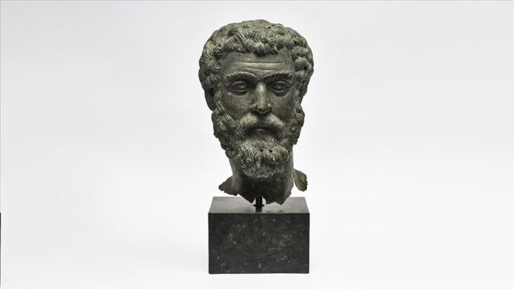 The head of the statue of Septimius Severus, which was kidnapped to Denmark 60 years ago, has been brought back to Türkiye