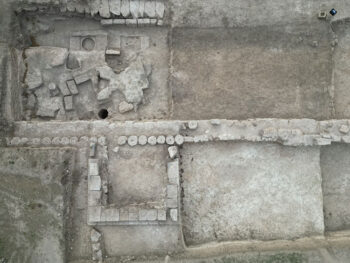 An open-air cult area has been found in the ancient city of Kastabala