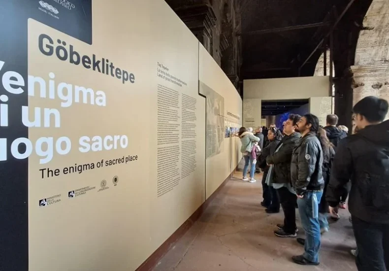 Göbekli Tepe Exhibition Reaches 5 Million Visitors at the Colosseum, Heart of Rome